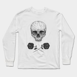 Skull N' Roses Long Sleeve T-Shirt